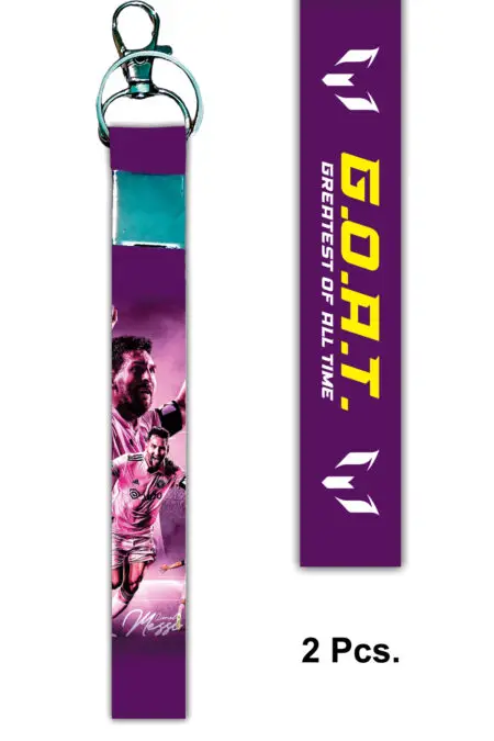 Messi Goat Miami Keychain