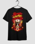 Chilam Achi Thakbo East Bengal Black Cotton T-shirt